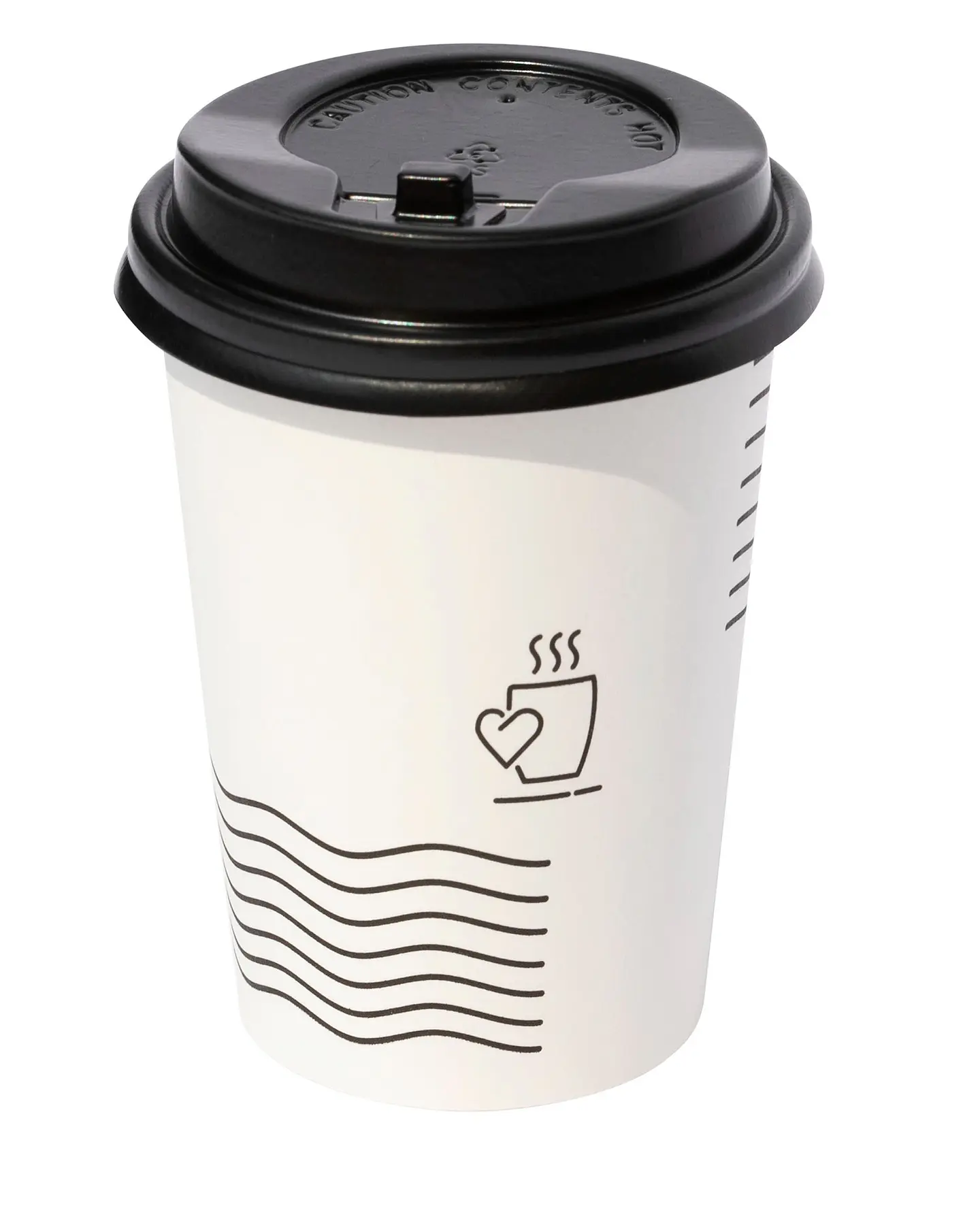 Vaso + Tapa 12 Oz x1.000 1