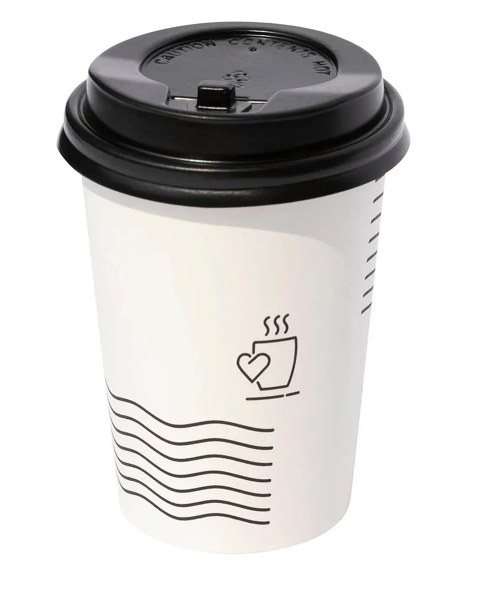 Vaso + Tapa 12 Oz x1.000 1