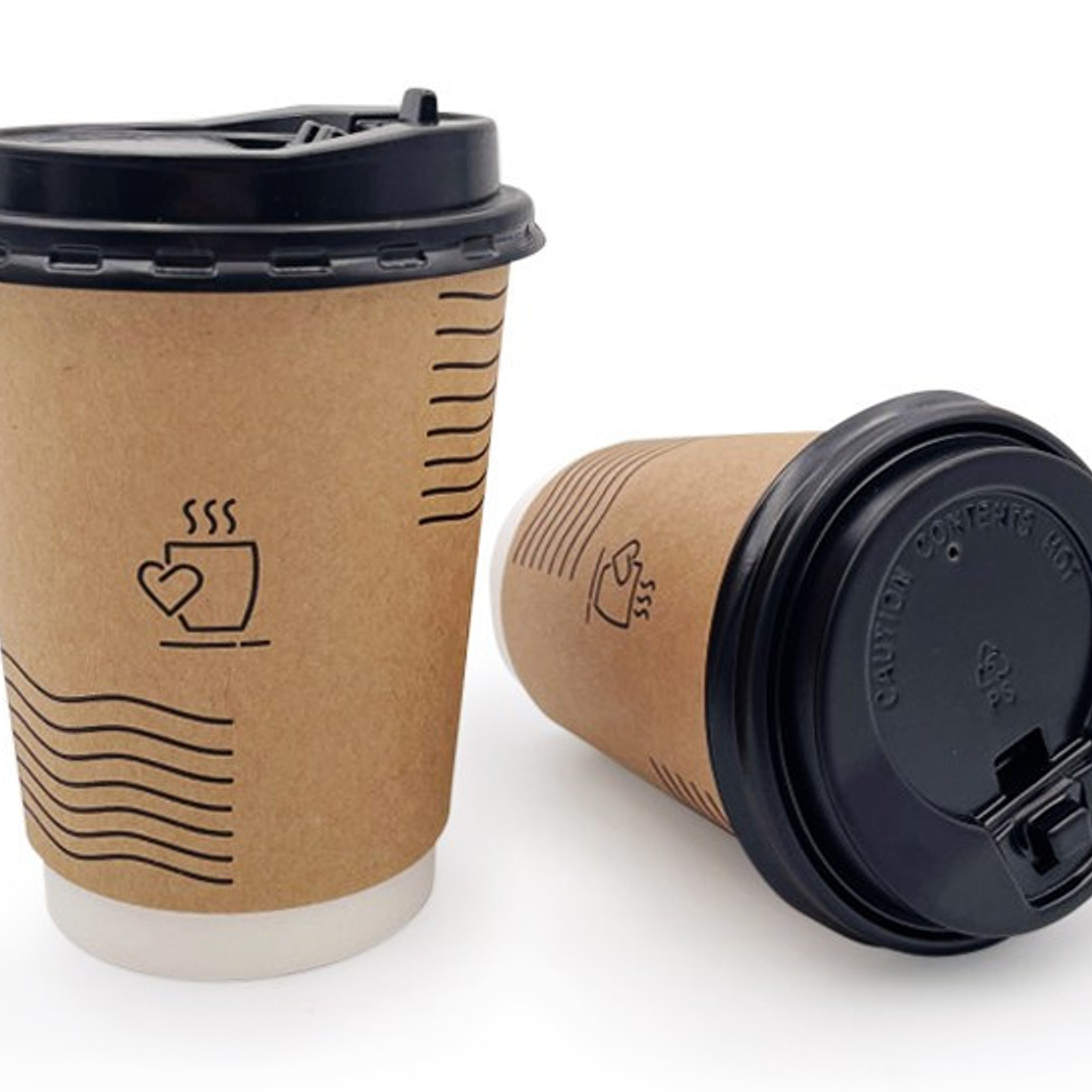 Vaso Doble Capa + Tapa 8 Oz x1.000 1