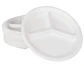 Plato Compostable 23cm con 3 División x500 - Miniatura 2