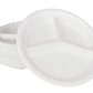 Plato Compostable 26cm con 3 División x500 - Miniatura 2