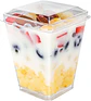 Vaso Postre Acrílico con tapa 220ml x320 und - Miniatura 2