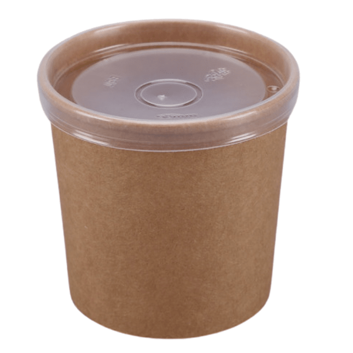 Pote Kraft con tapa pet 8 Oz x1.000 und 1