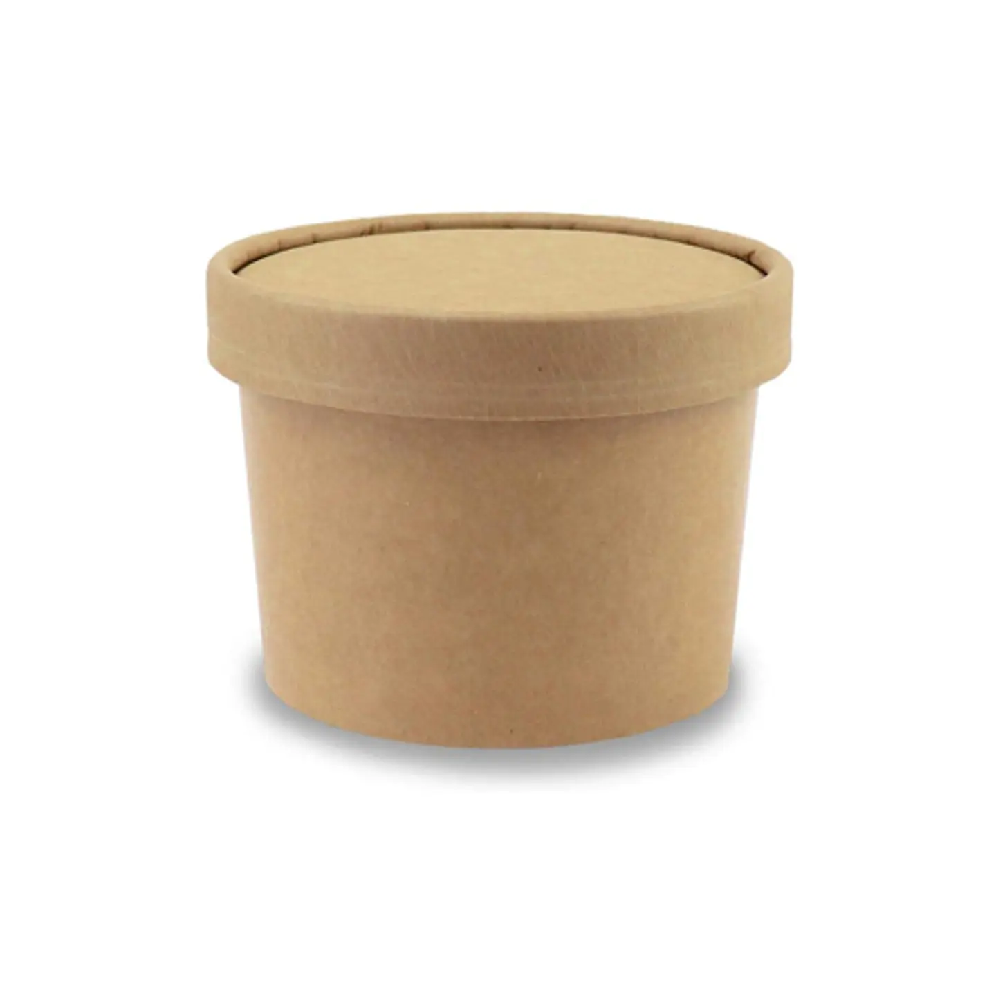 Pote Kraft con tapa 16 Oz/500ml x250 und 2