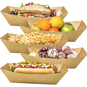 #4 Bandeja Kraft 13 Oz/390ml x1.000