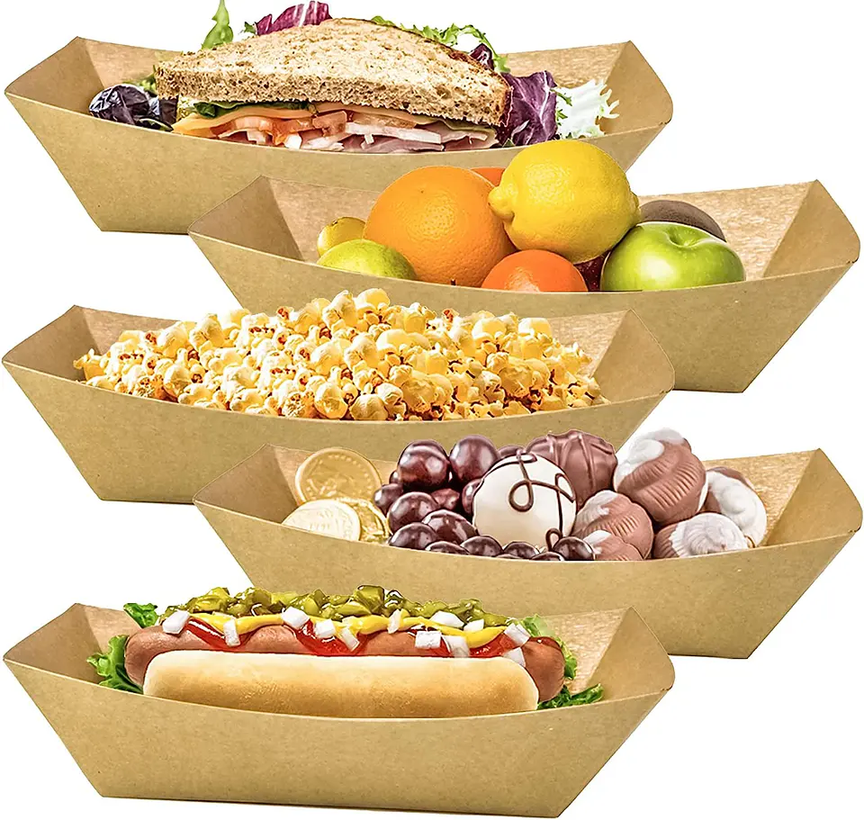 #6 Bandeja Kraft 32 Oz/960ml x1.000 1