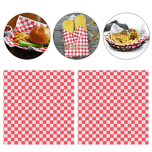 Papel Antigrasa Rojo 28x34 x5.000 und