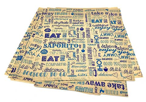 Antigrasa Kraft Azul 28x32 x5.000 und