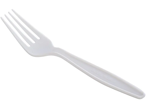 Tenedor Plástico x100