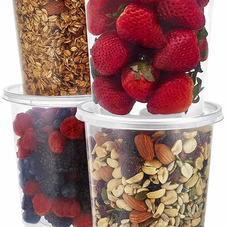 Pote con tapa 16 Oz / 500 ml x500 und 2