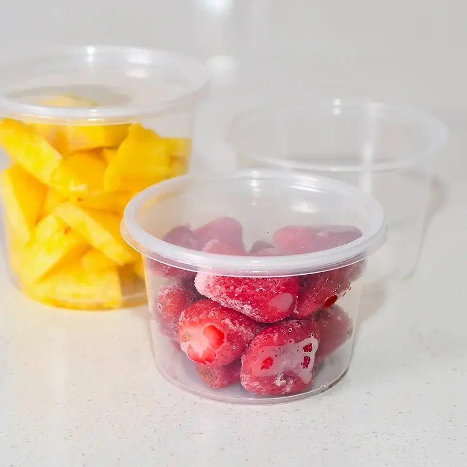 Pote con tapa 24 Oz / 750 ml x500 und 1