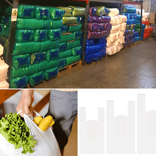 Saco Bolsa Camiseta 50x60 | x3.000 und