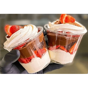 Vaso Pet + Tapa Domo con Hoyo 250cc x400