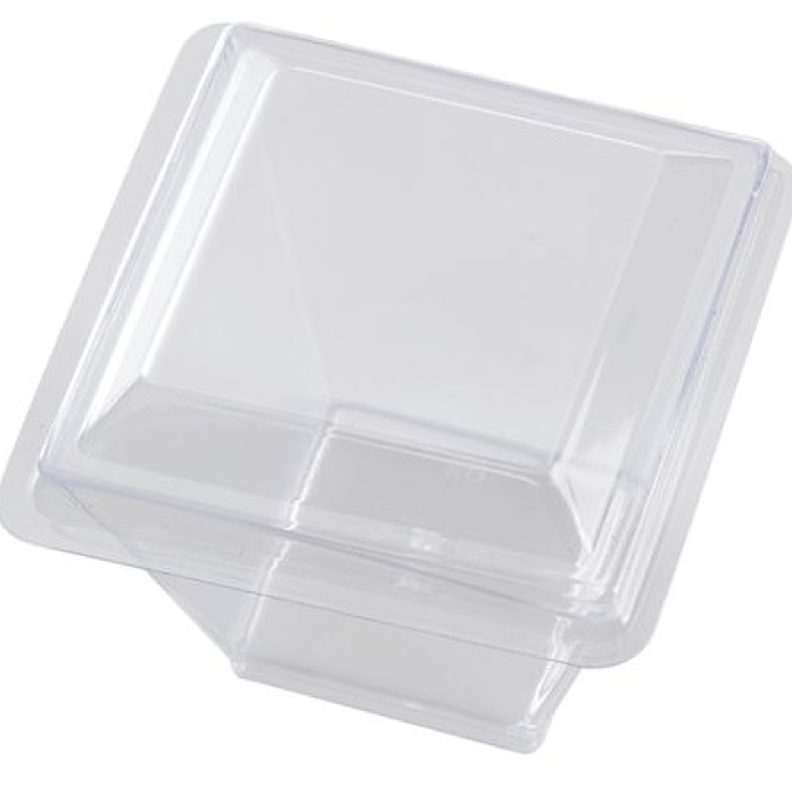 Vaso Postre Acrílico con tapa 60ml x1.000 und 1