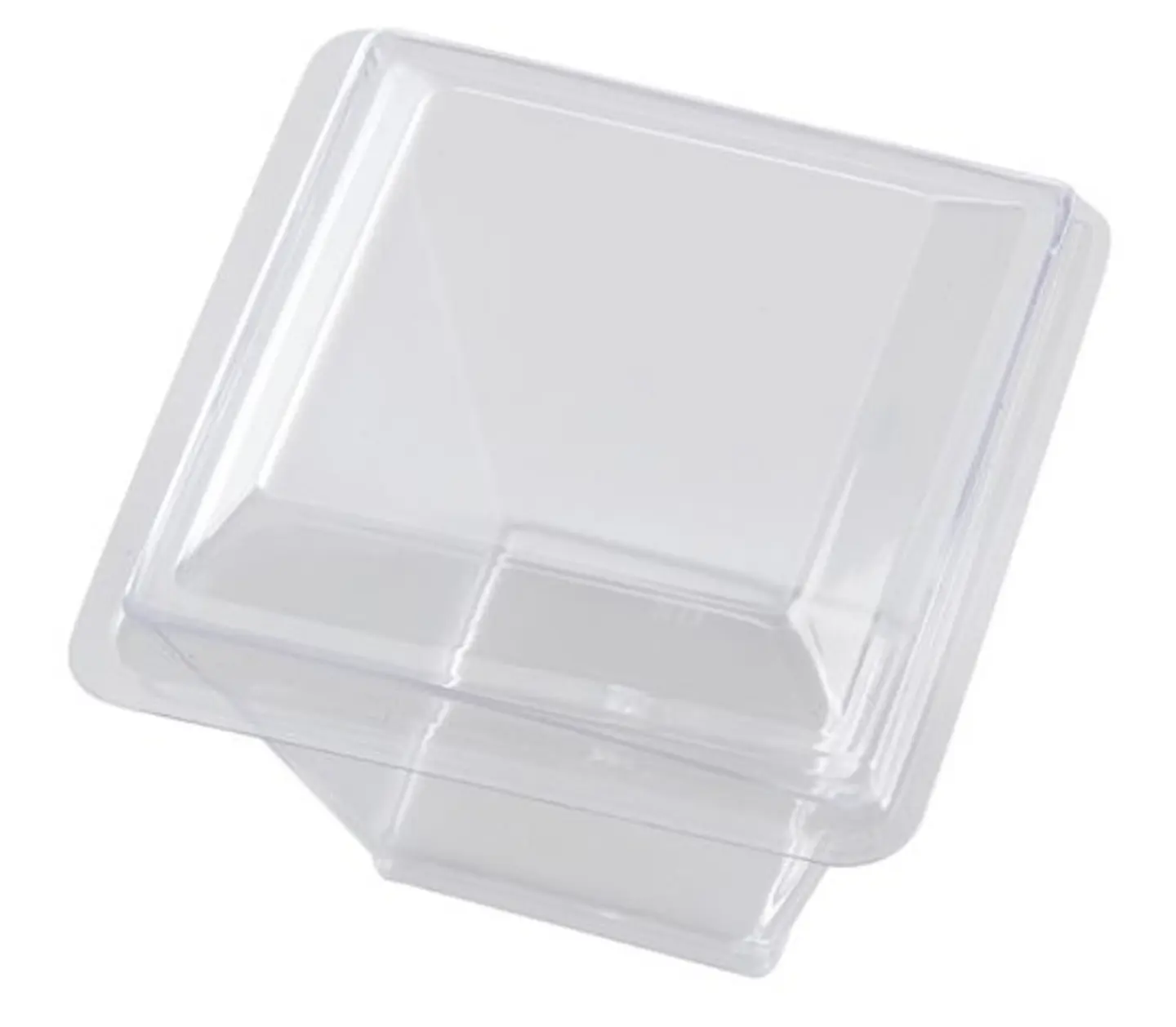 Vaso Postre Acrílico con tapa 60ml x1.000 und 1