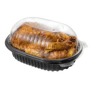 Cúpula Pollo Asado (ANTI FOG) x100 und