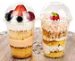 Vaso Pet 16 Oz Tapa Domo Sin Hoyo x1.000 und - Miniatura 1