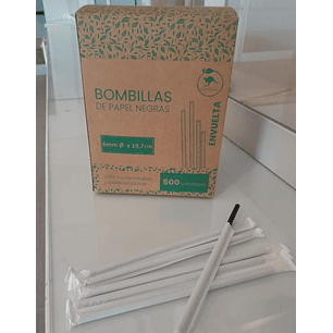 Bombilla envuelta Ecológica 6mm x5.000 und