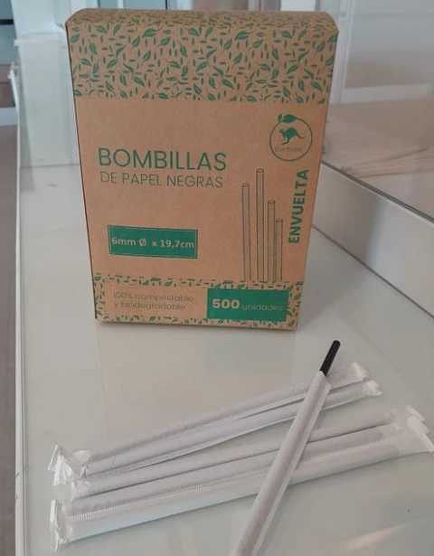 Bombilla envuelta Ecológica 6mm x5.000 und