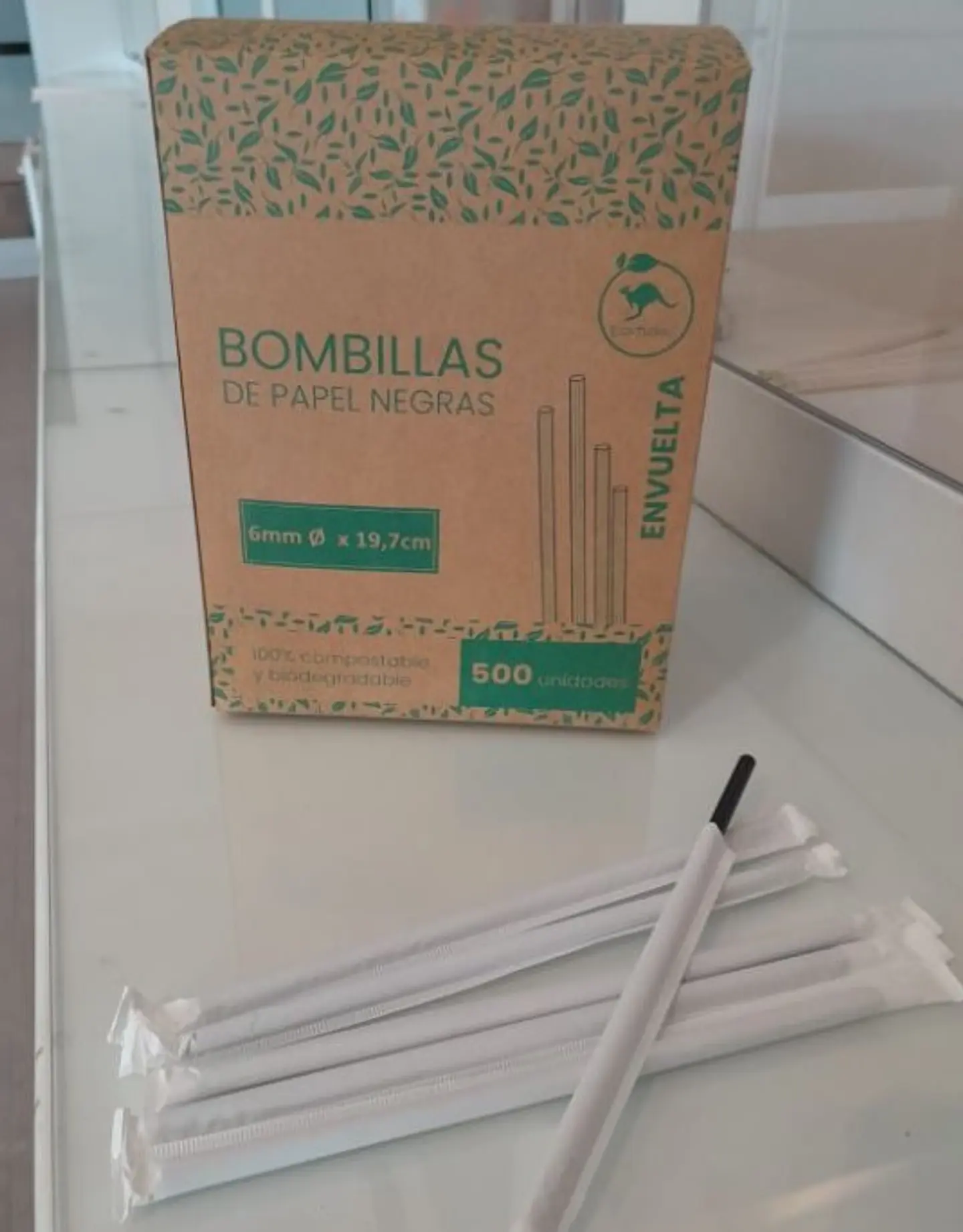 Bombilla envuelta Ecológica 6mm x5.000 und 2