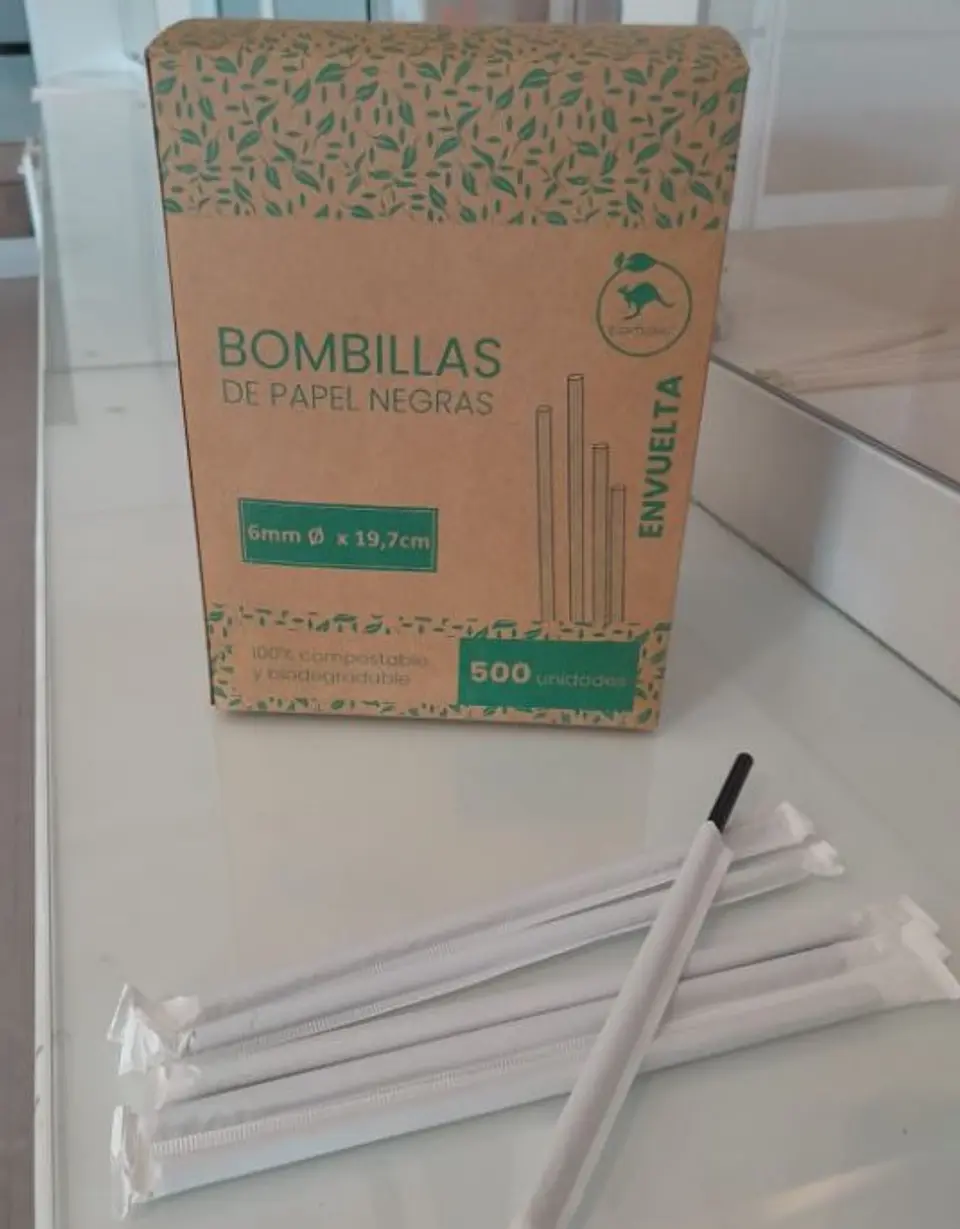 Bombilla envuelta Ecológica 6mm x5.000 und 2