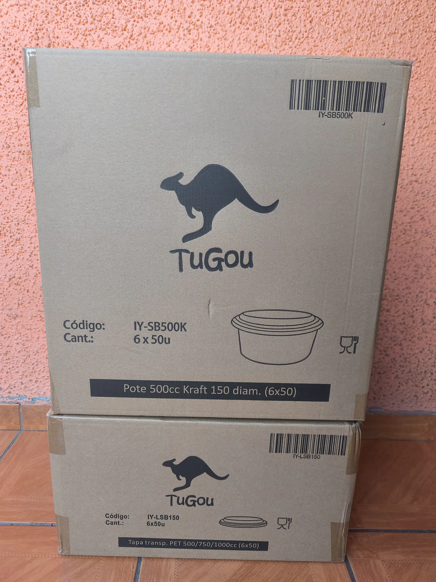 Bowl Kraft Con Tapa 500cc x300 und 2