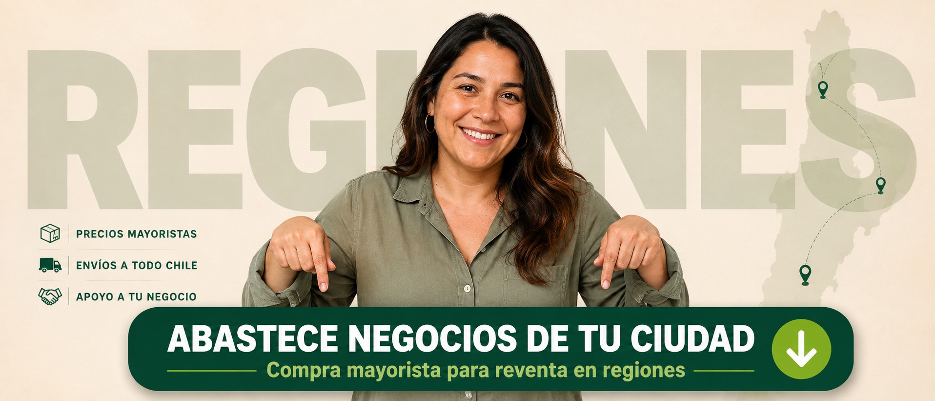Abastece negocios de tu ciudad con compra mayorista para reventa en regiones