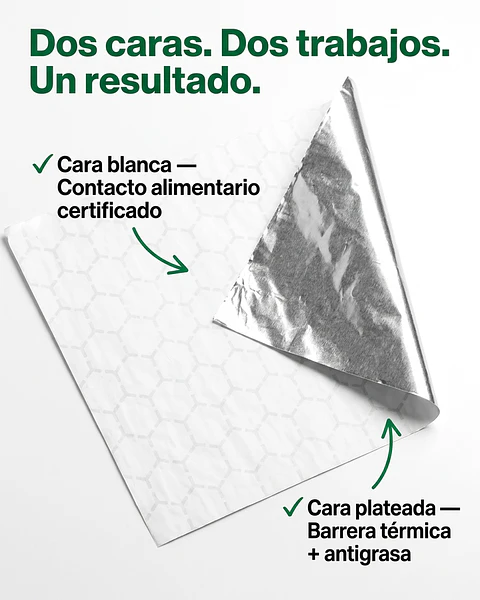 Metalizado 35x35 Antigrasa x500 und