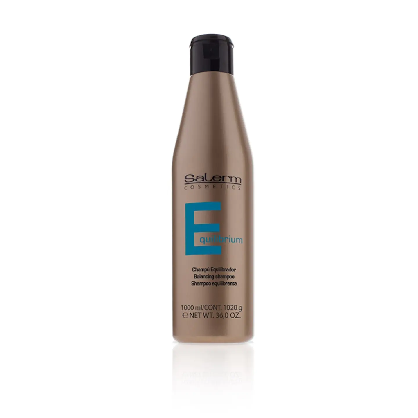 Salerm Champú Equilibrium Línea Oro Brillo y pH 1000ml 1