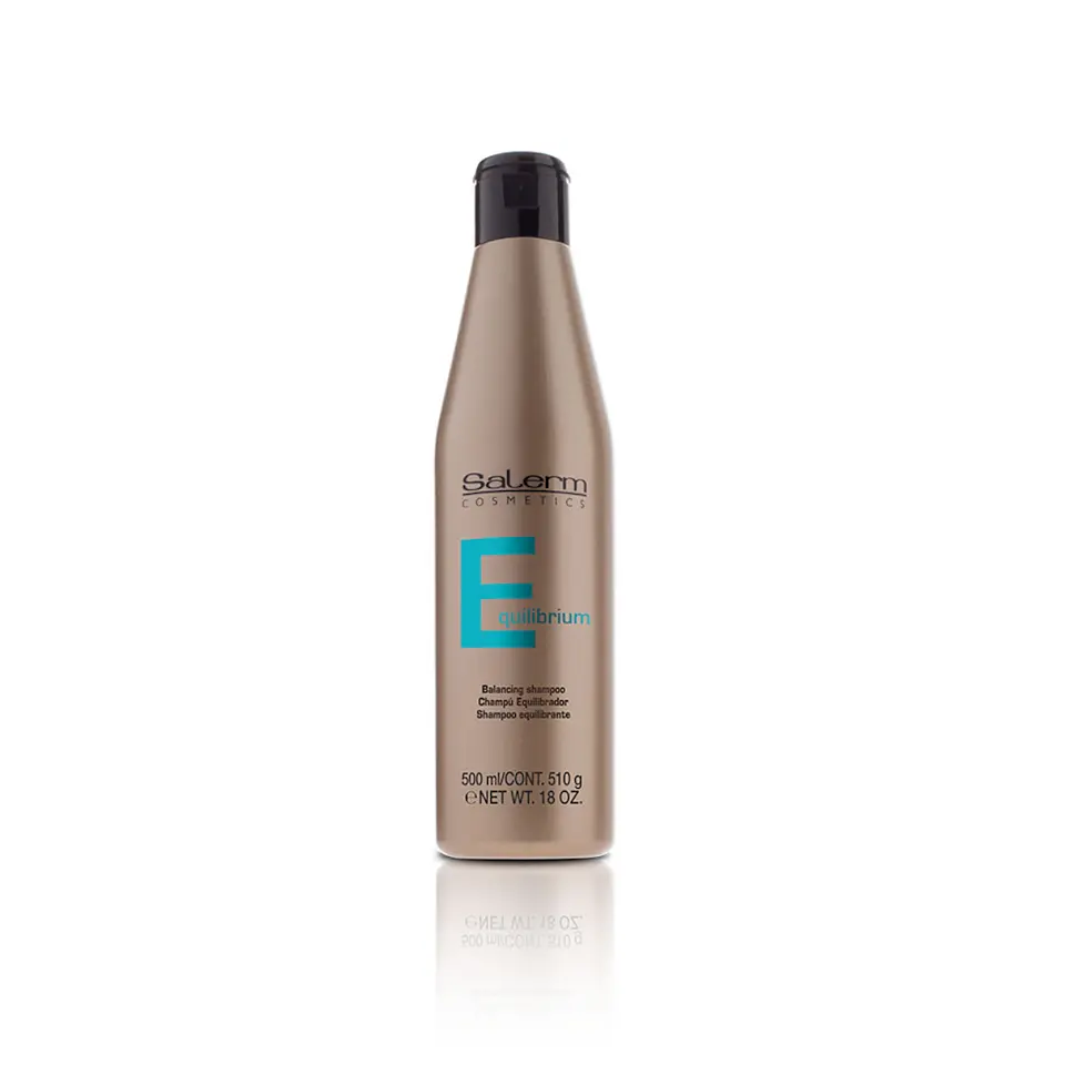 Salerm Champú Equilibrium Línea Oro Brillo y pH 500ml 1