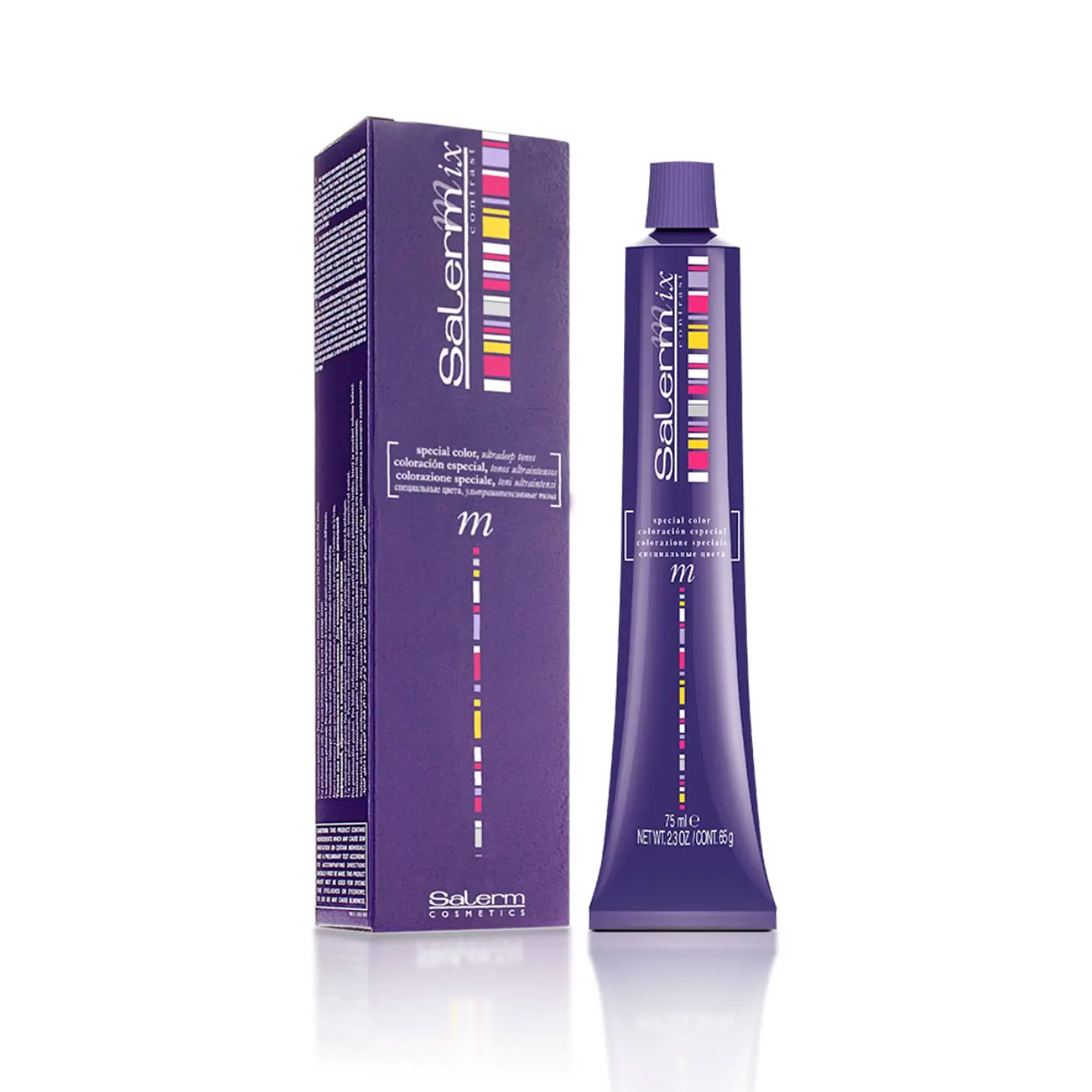 Salermix Rojizo Reflejo Intenso Sin Decolorar 75ml 1