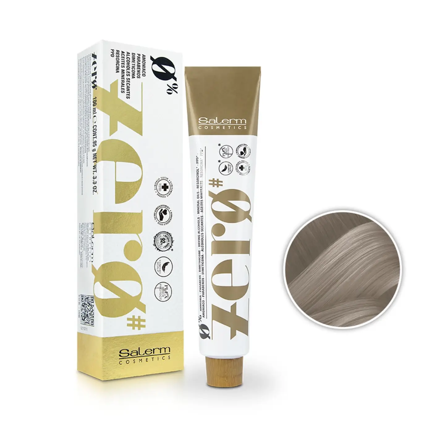 Salerm #Zero Coloración Sin Amoniaco 100ml 4