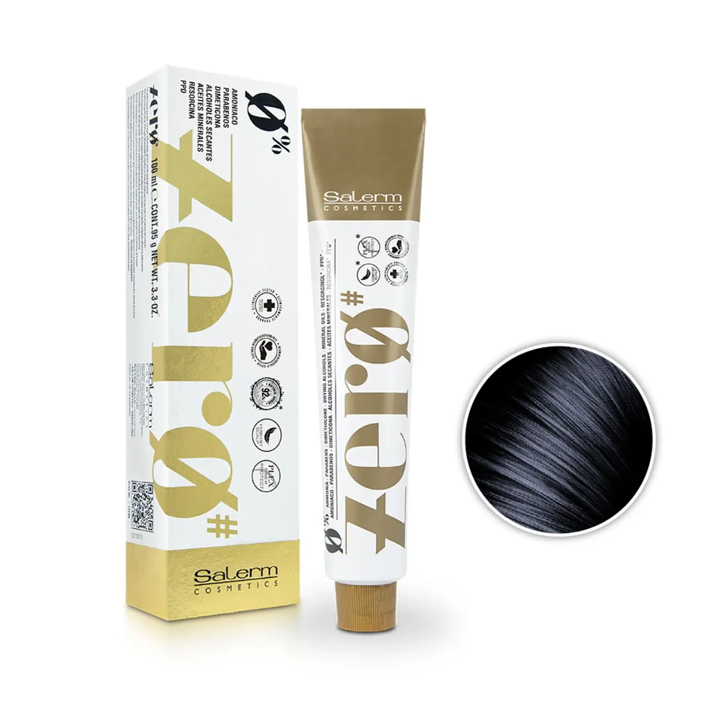 Salerm #Zero Coloración Sin Amoniaco 100ml 7