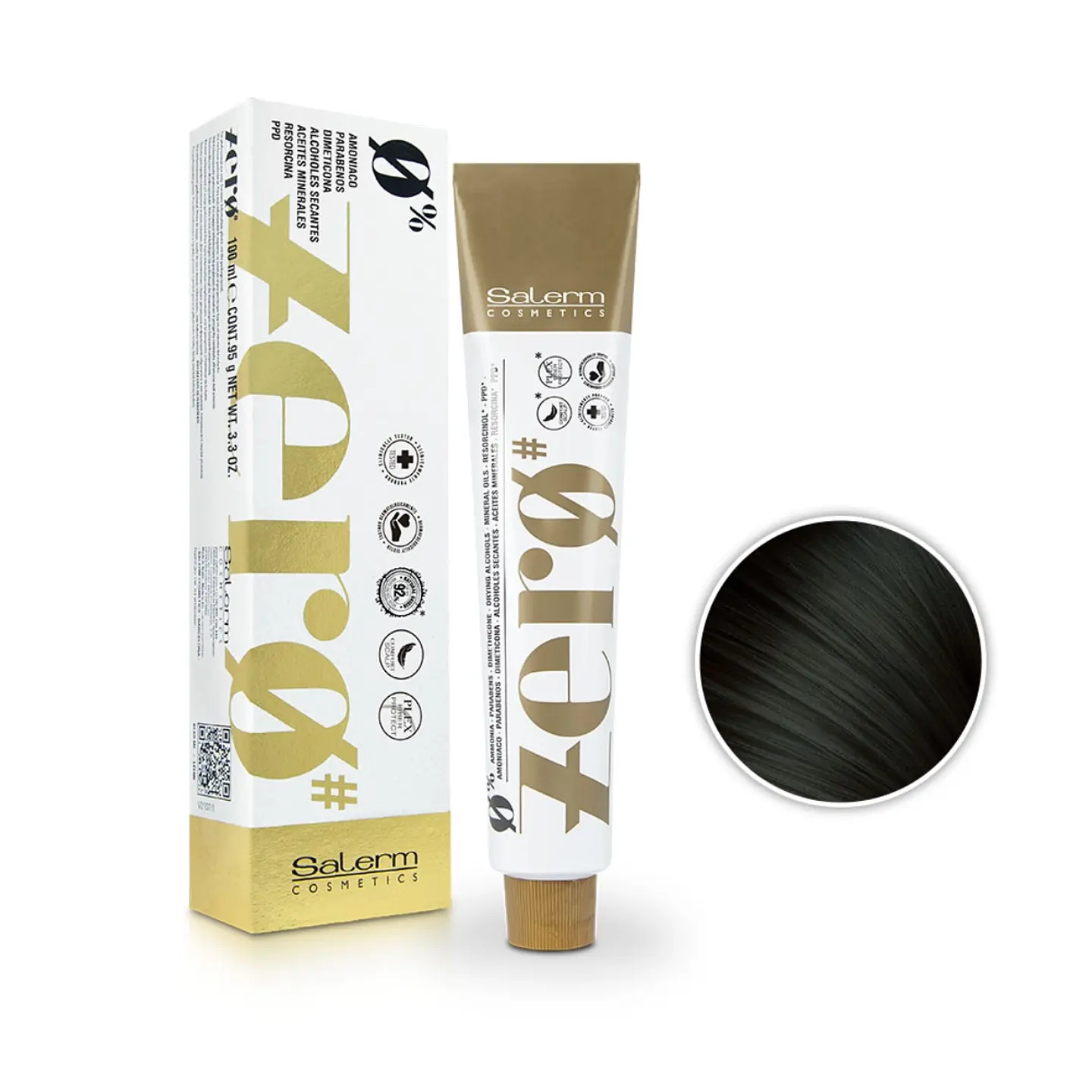 Salerm #Zero Coloración Sin Amoniaco 100ml 8