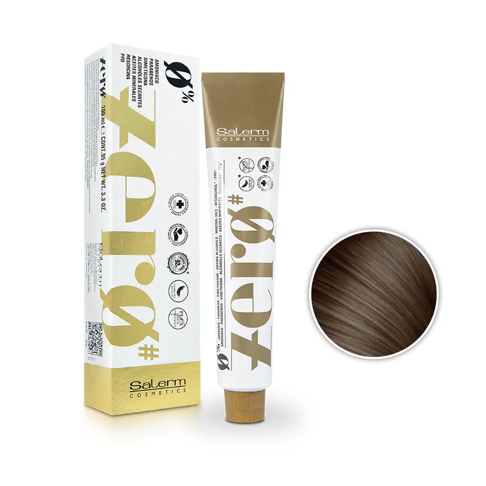 Salerm #Zero Coloración Sin Amoniaco 100ml 12