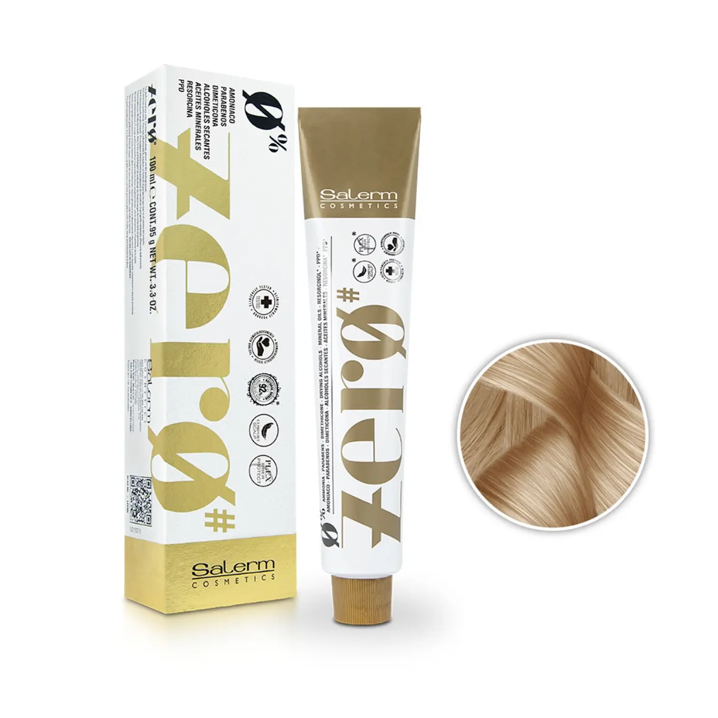 Salerm #Zero Coloración Sin Amoniaco 100ml 18