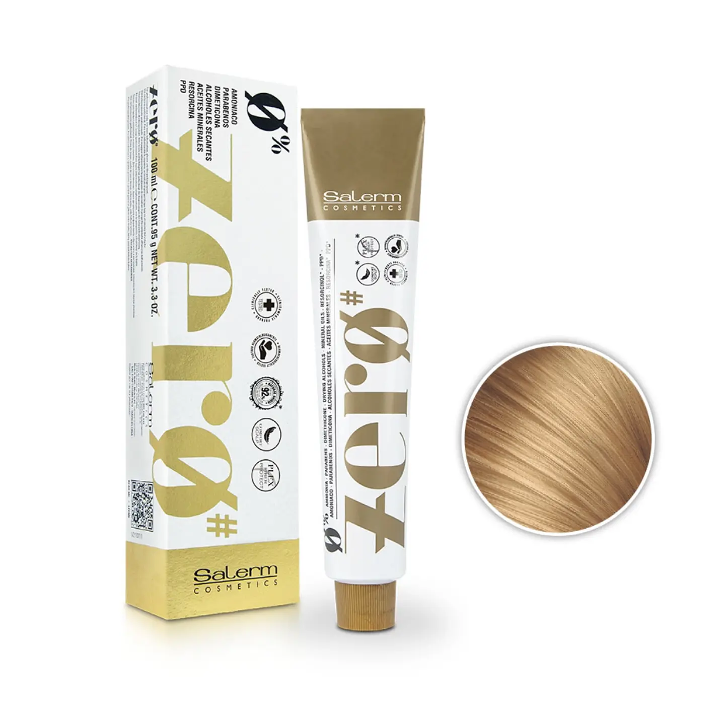 Salerm #Zero Coloración Sin Amoniaco 100ml 19