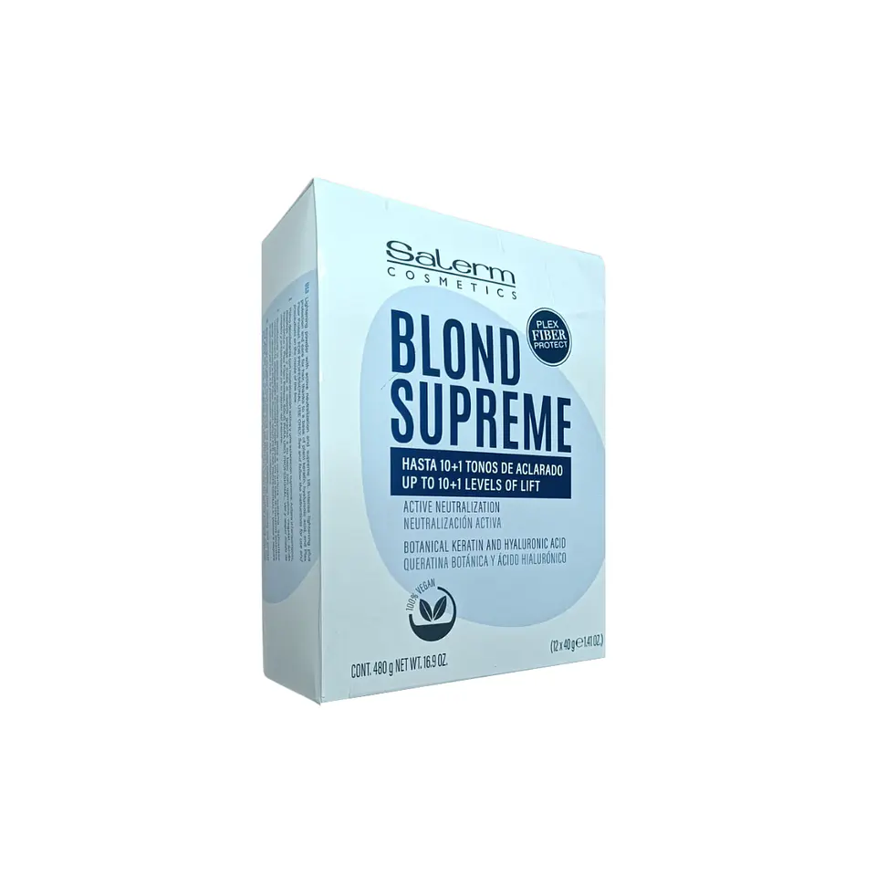Salerm Decolorante Blond Supreme 10+1 Tonos 12 x 42g 1