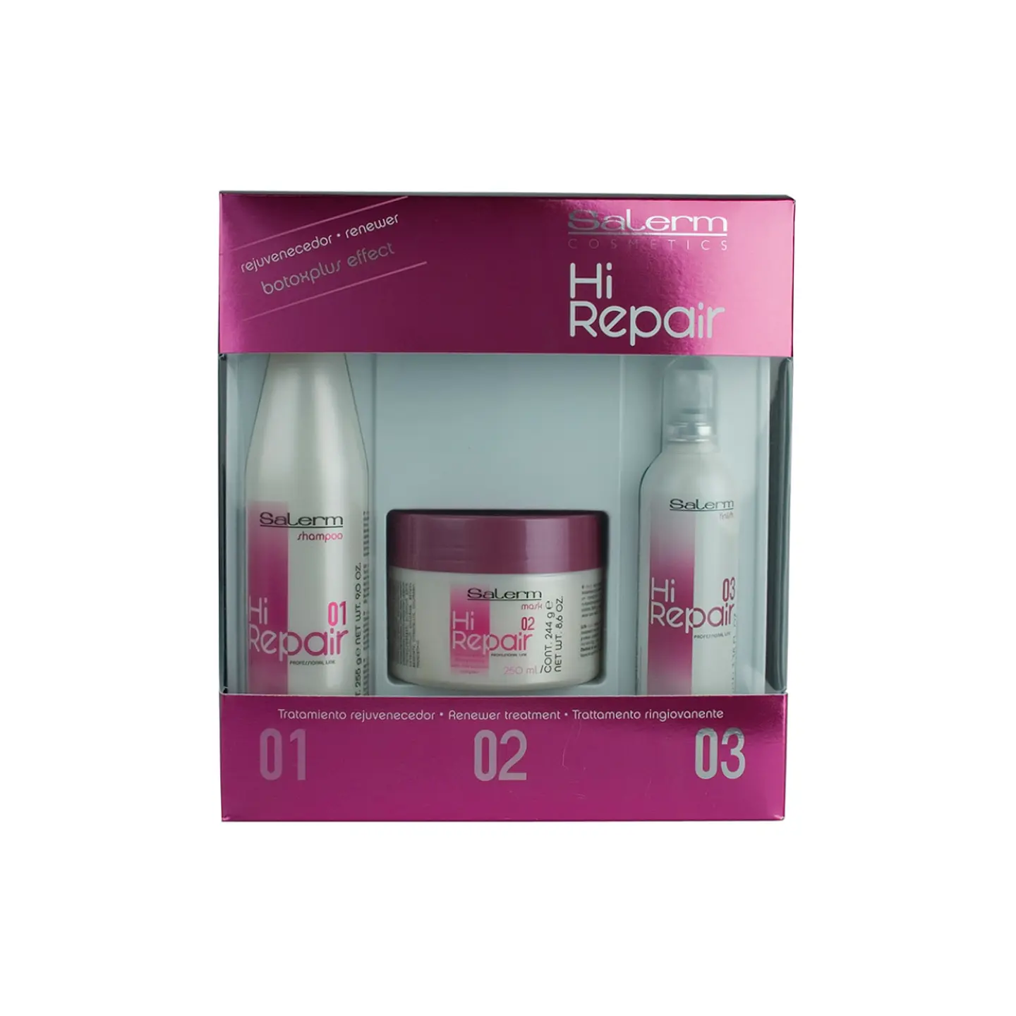 Salerm Kit de Tratamiento Completo de Reparación  Hi Repair 1