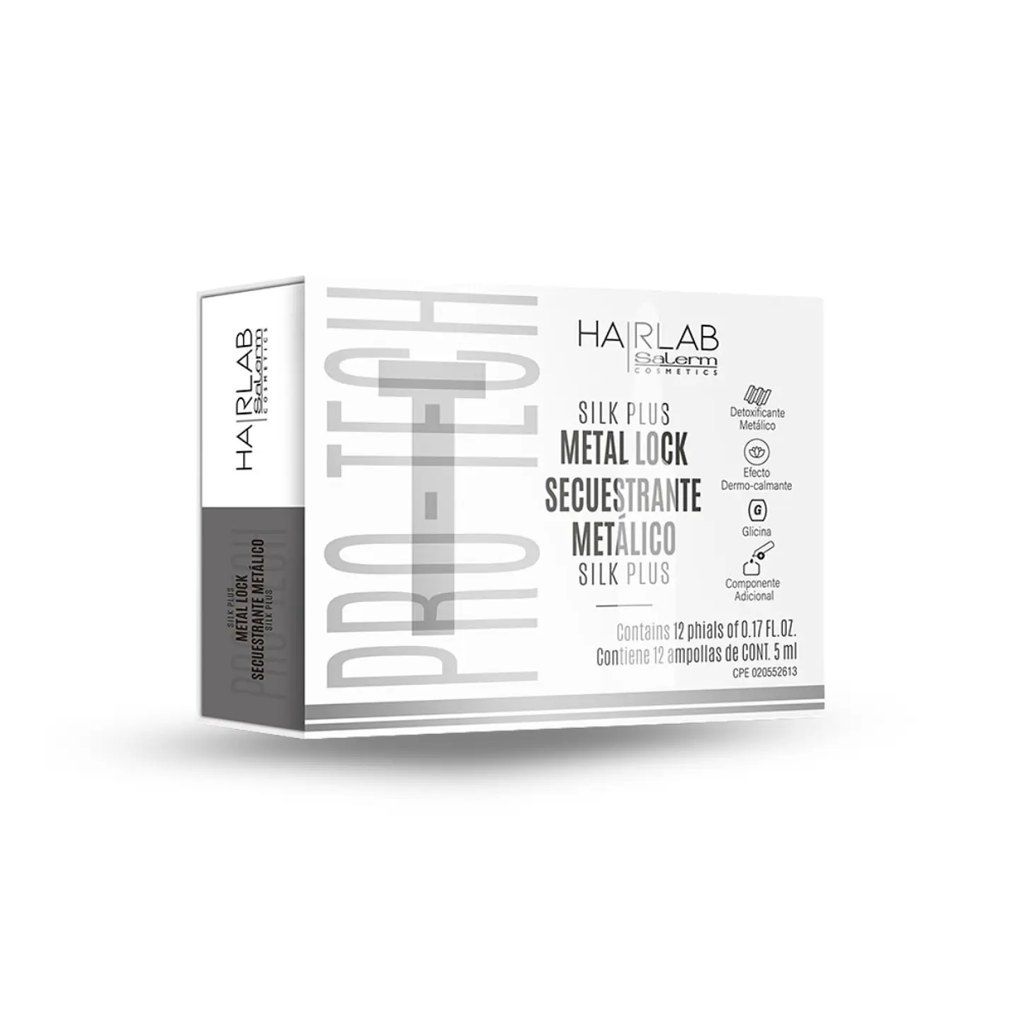 Salerm Secuestrante Metálico Silk Plus 12 x 5ml 1