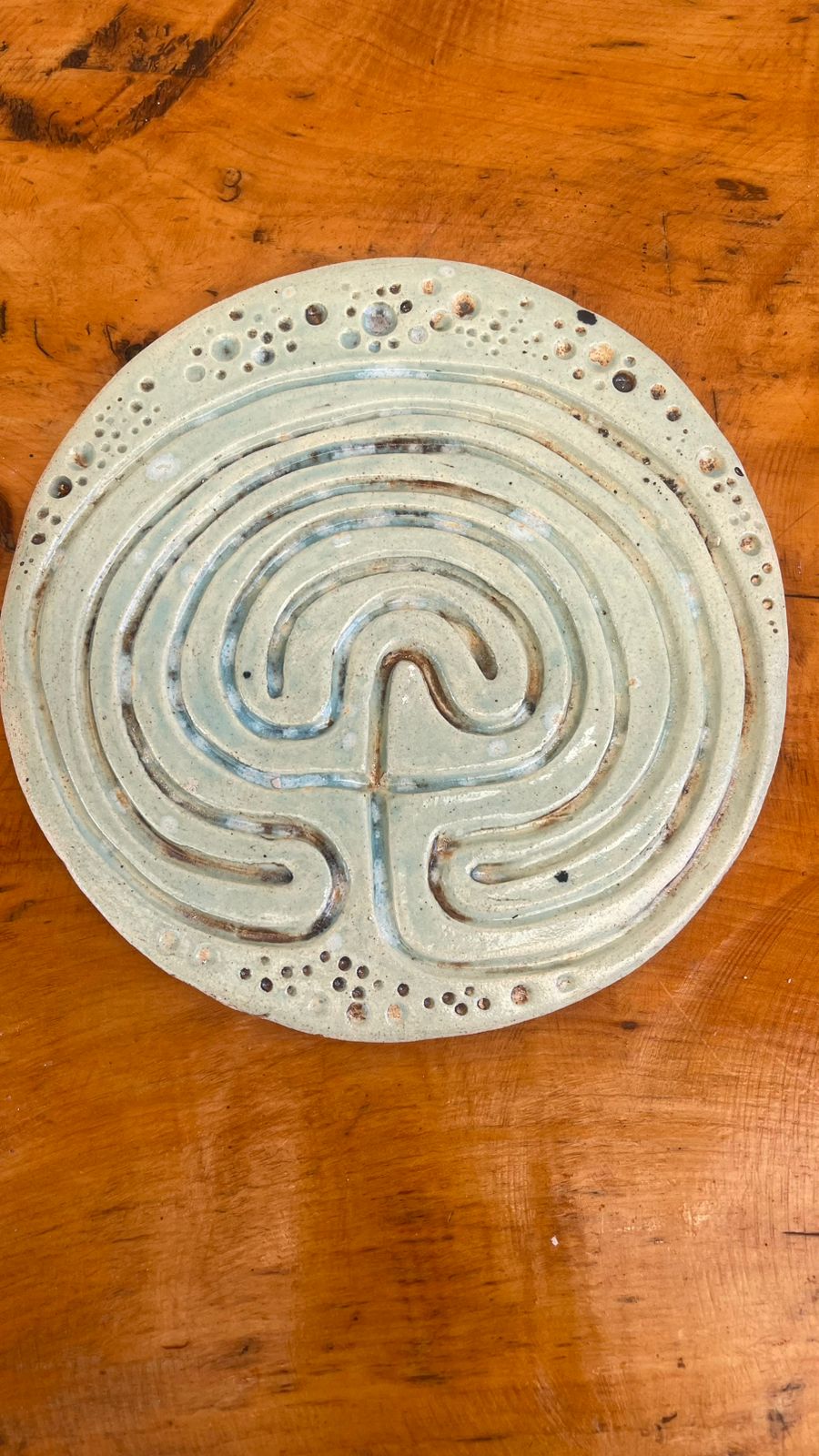 PLATO LABERINTO CRETANO CELESTE