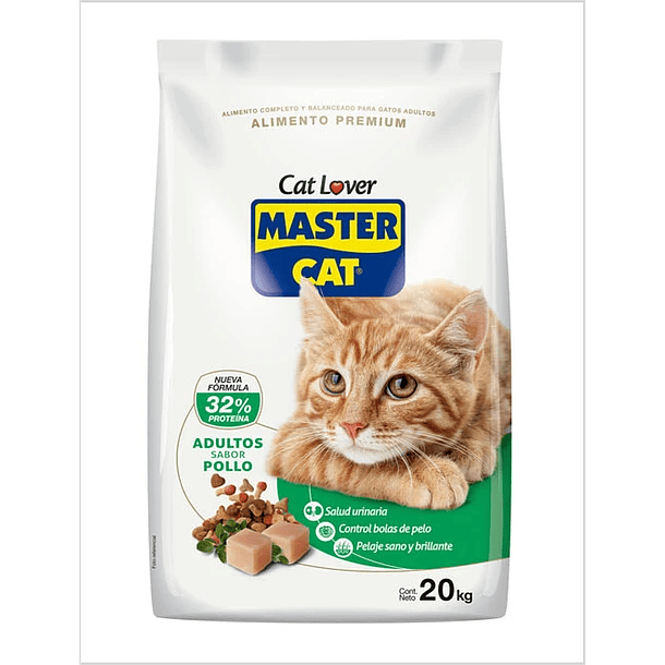 Master Cat Adulto Pollo 20 Kg