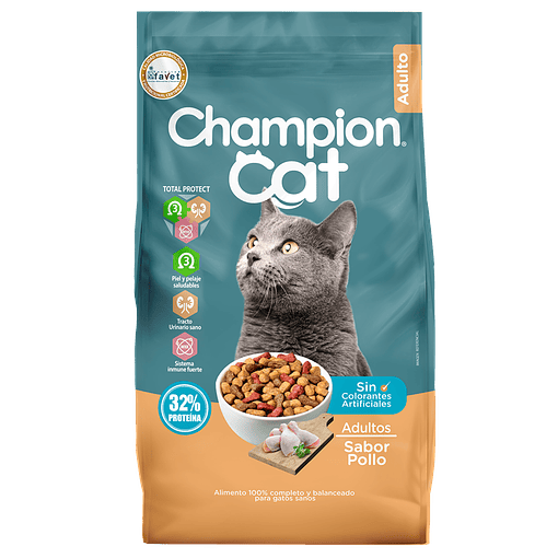 champion cat adulto pollo 20 KG