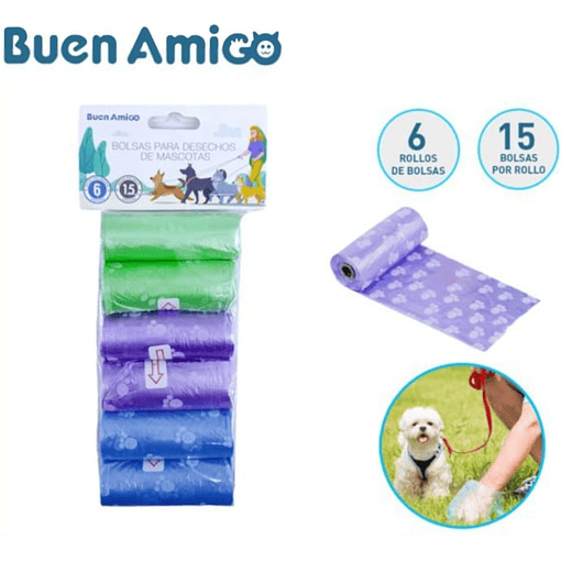 SET 6 ROLLOS PARA DESECHOS (PROMO $990)