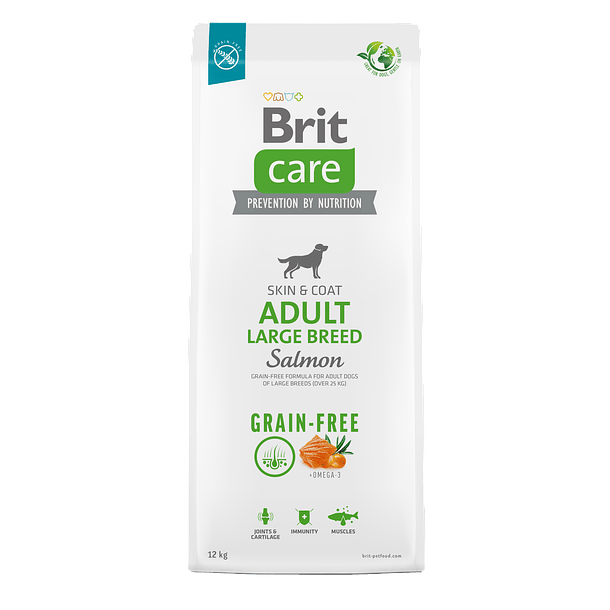 brit care adult large breed salmon 12 KG﻿