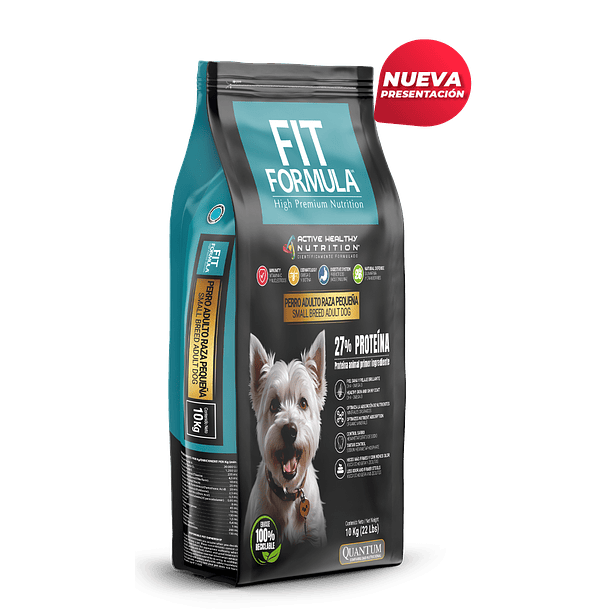 fit formula adulto raza pequeña 10 KG 1