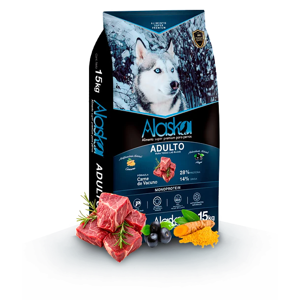 Alaska Adulto 15kg 1