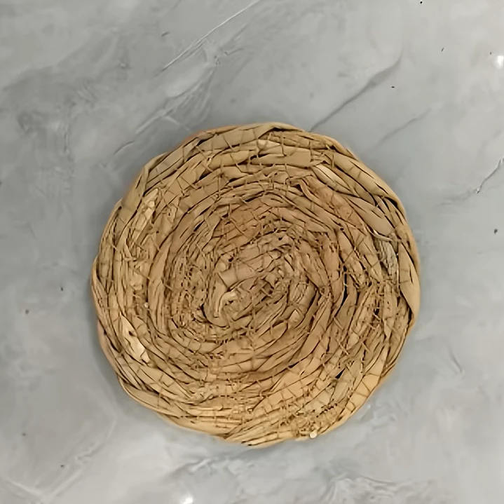 Juego de 6 individualidades  de ratán natural 2