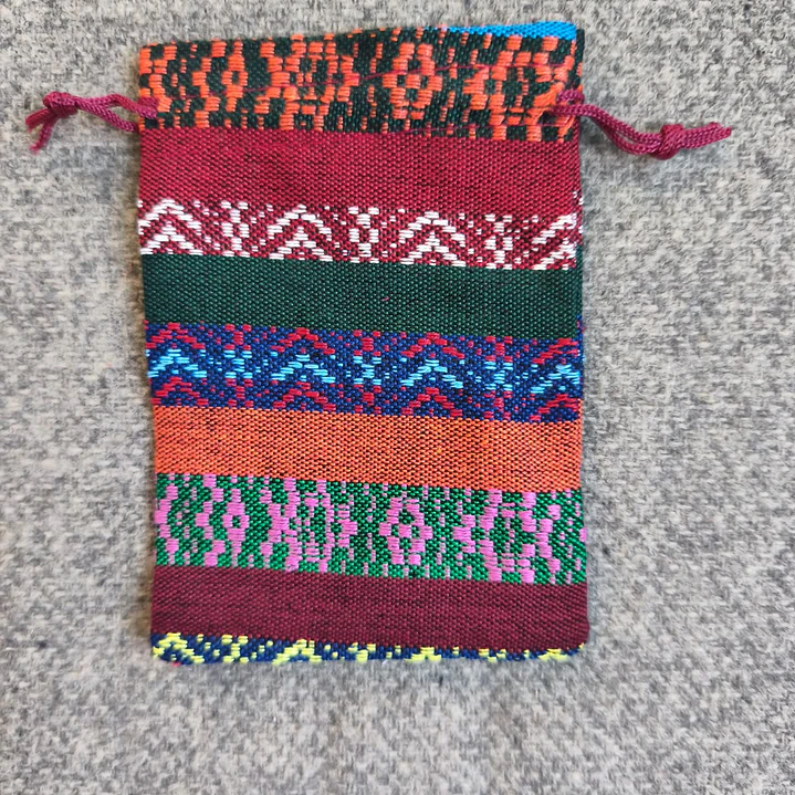 12 Bolsas de Regalo con Cordón a Rayas de Estilo Étnico 3