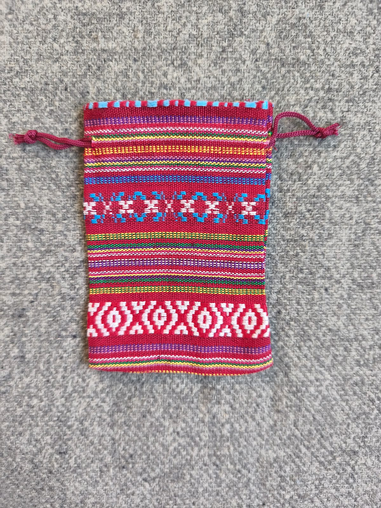 12 Bolsas de Regalo con Cordón a Rayas de Estilo Étnico 6